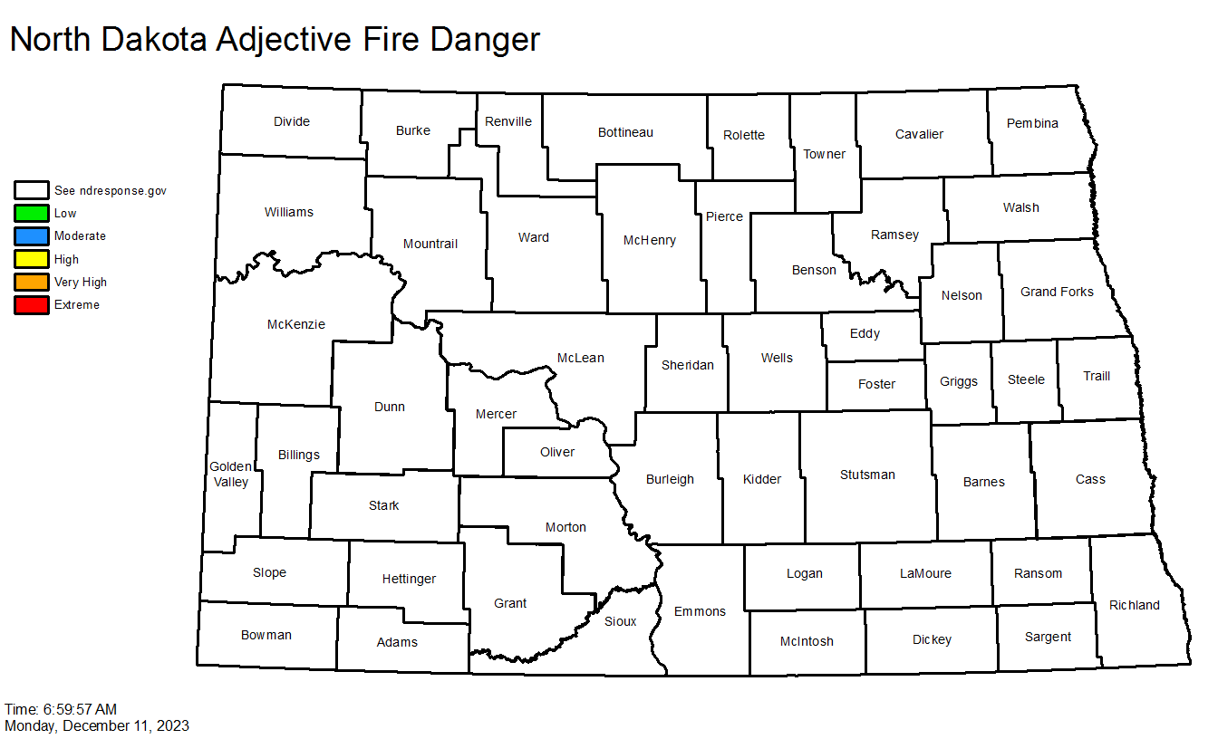 Burning In Williams County Williams County Nd